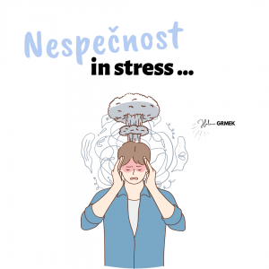 Stres povzroča nespečnost